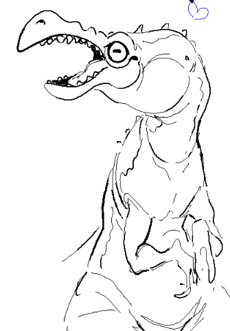 more drawpilatas .... stretchy ghoul by @r_bitor 