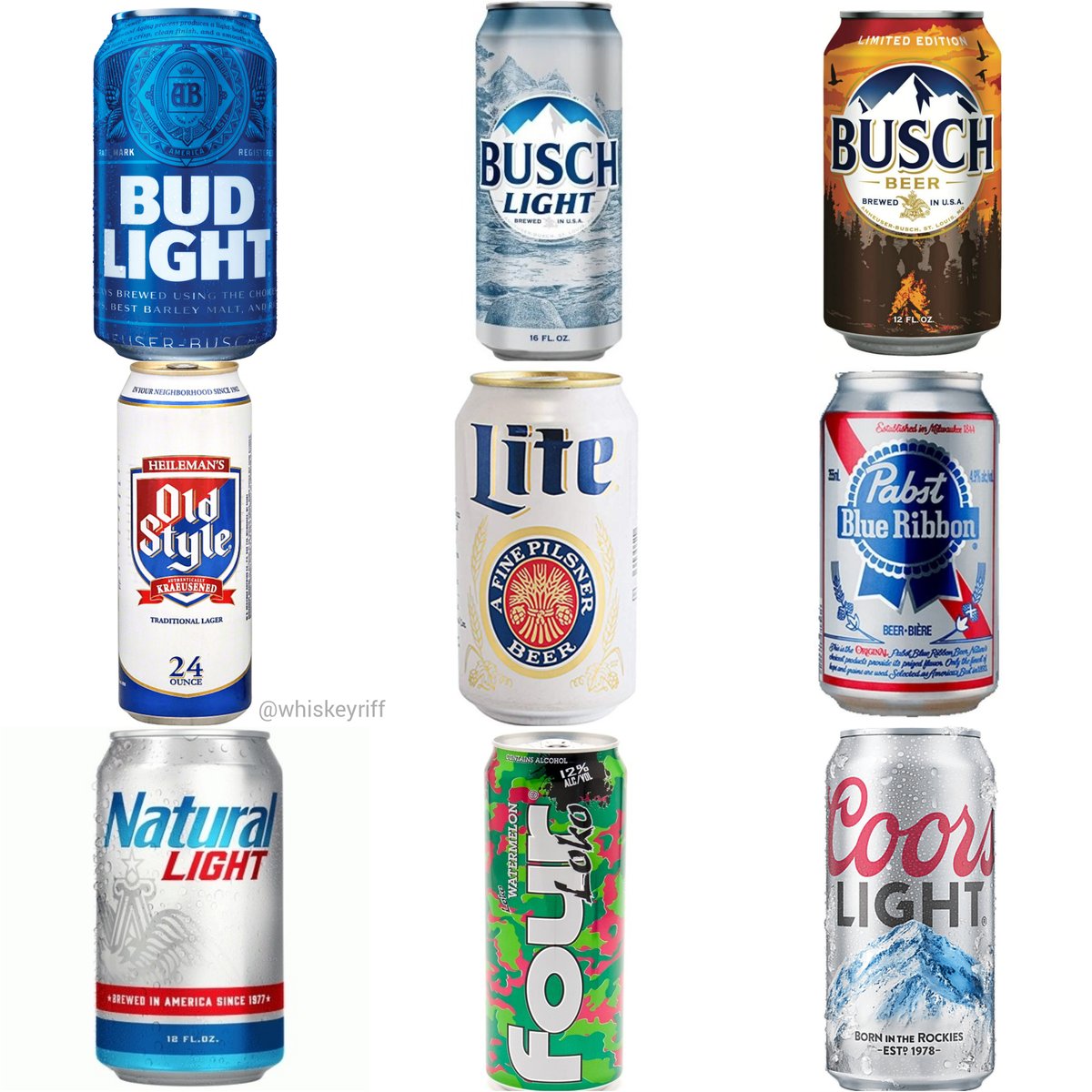 WhiskeyRiff's tweet photo. You can only drink ONE for the rest of your life...

Which one you goin' with?

#NationalBeerDay https://t.co/1MCQatHgTc