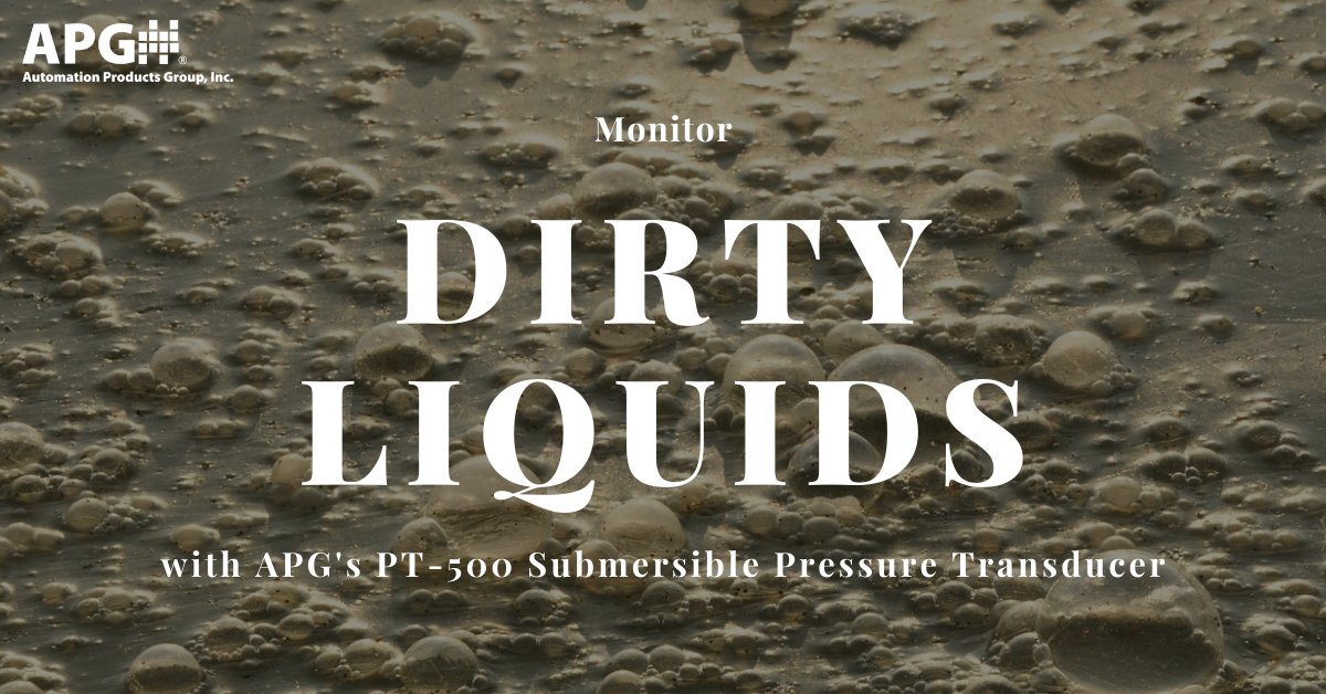 apgsensors's tweet image. Looking for a reliable sensor to monitor #wastewater? Check out #APGSensors PT-500 #SubmersiblePressureTransmitter for #DirtyLiquids at bit.ly/2R6d2NK. 

#waterandwastewaterindustry #wastewaterindustry #wastewatermonitoring #causticliquid #turbulentliquid #dirtyliquid