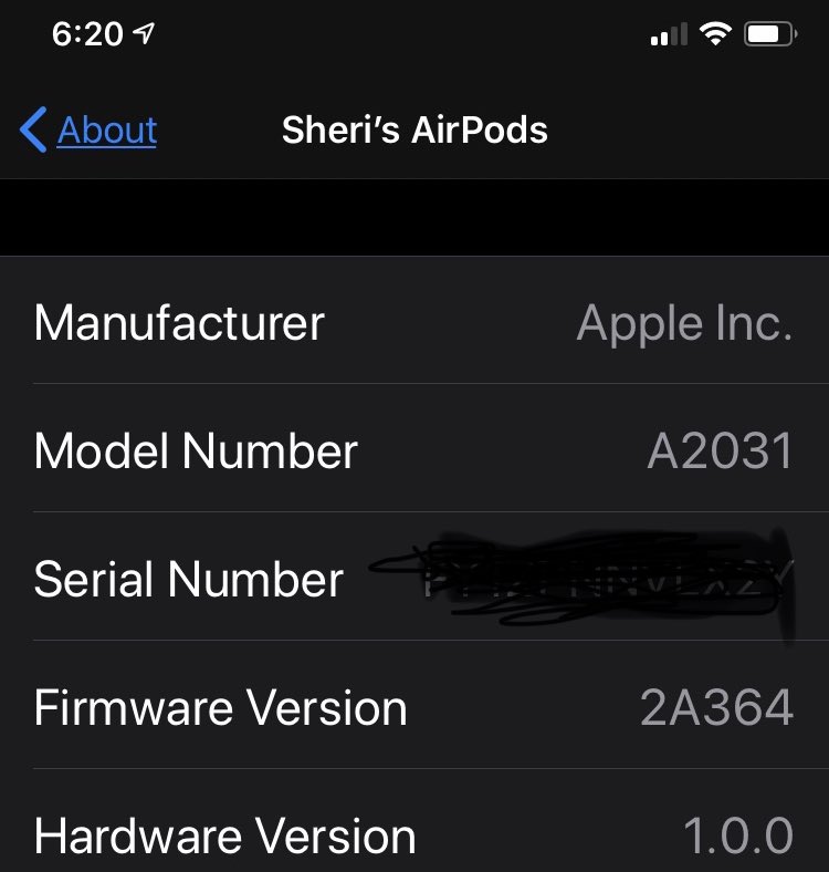 balanced business Nationwide Sheri on Twitter: "Day 12 and still no movement on the 2D3 firmware. The  replacement AirPod has 2D3 which isn't available for the other one. No  sync! @applesupport "senior adviser' Jeff said