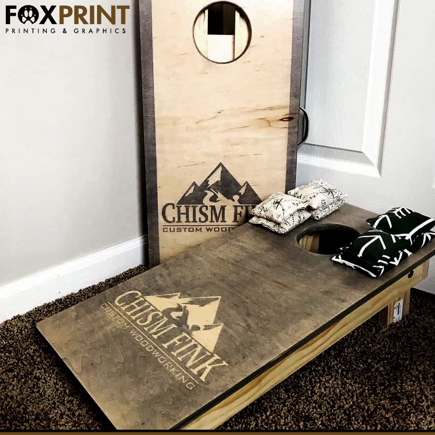 FoxPrintSD's tweet photo. Does this WARM weather have you dreaming of summer? 

Are you looking for a set of PERSONALIZED hand built, custom wrapped or STAINED bean bag boards? We have you covered!

Give us a call today and we will get YOU ready for summer!! 

#MoreThanPrint #FoxPrintSD https://t.co/HPs44Lwrzy
