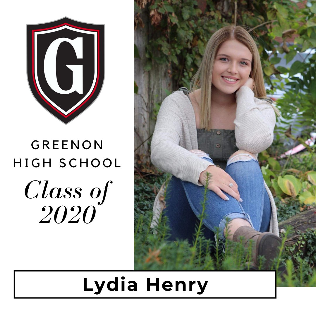 GreenonSchools's tweet photo. Join us in celebrating our #Classof2020 Seniors!
Name: Lydia Henry
School: Greenon High School
#MyNext Step: Franklin College to play basketball and major in Marketing
#GreenonKnights https://t.co/OzmWj3Blwf