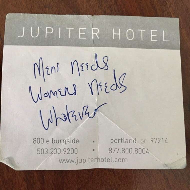 Found this at my mums house recently. This was the first time I wrote the album title down. It had been in my head, so I put it down on paper and then sort of sheepishly/conspiratorially showed it to my brothers cos I was shy of saying it to them  #timstwitterlisteningparty