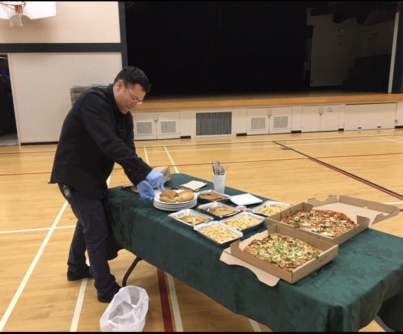 gleneagles_news's tweet photo. Trying to do our part to support a local family small businesses; got takeout from Caulfeild restaurant Pastameli’s with awesome lunch for my amazing custodial staff here at #GELearns ; here’s a shout out to our guy Linden, his older sister Callie and their parents Kim and Colin! https://t.co/b8f34sLFtD
