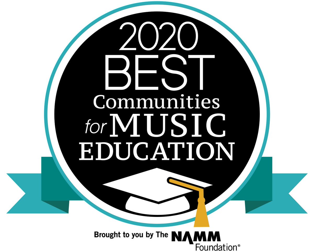 It is with great pride to announce that Yough was selected, for the first time, as a Best Community for Music Education by the NAMM Foundation! Thank you to our wonderful students, faculty, administrators, school board members, and community for your support of the musical arts!