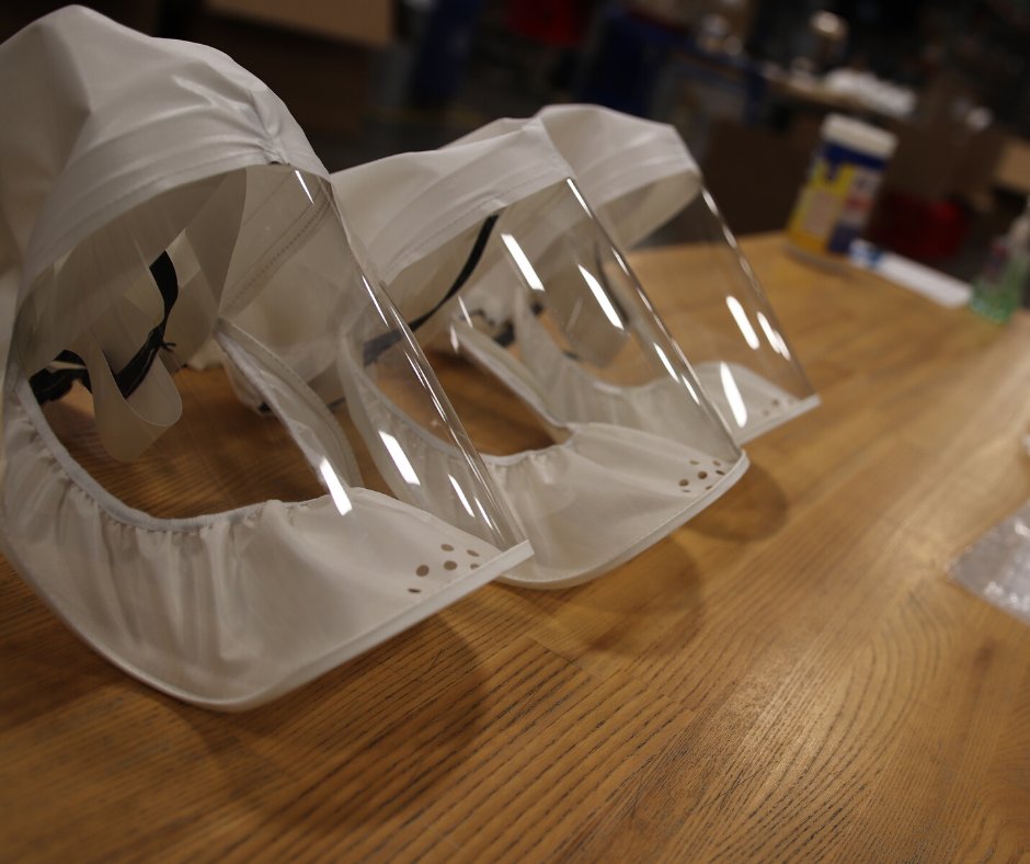 Thank you to all the healthcare heroes who are working tirelessly to keep us safe, especially during these difficult times. By the end of this week we will have manufactured and shipped over 4,000 PAPR masks to hospitals in our area.  Learn more: ow.ly/pAyg50z8bpV