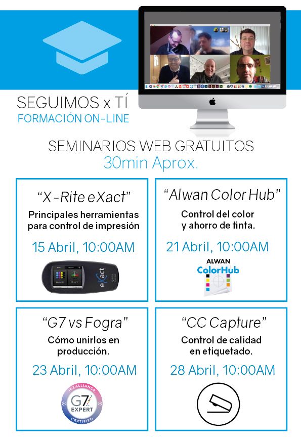 mgvcolor's tweet photo. Queremos estar a tu lado en estos momentos tan difíciles, por eso compartimos contigo unos seminarios on-line totalmente gratuitos con una serie de contenidos y aplicaciones que creemos que os pueden ser de utilidad.
https://t.co/GvUJLbG6SI https://t.co/zBkVrrwIqv
