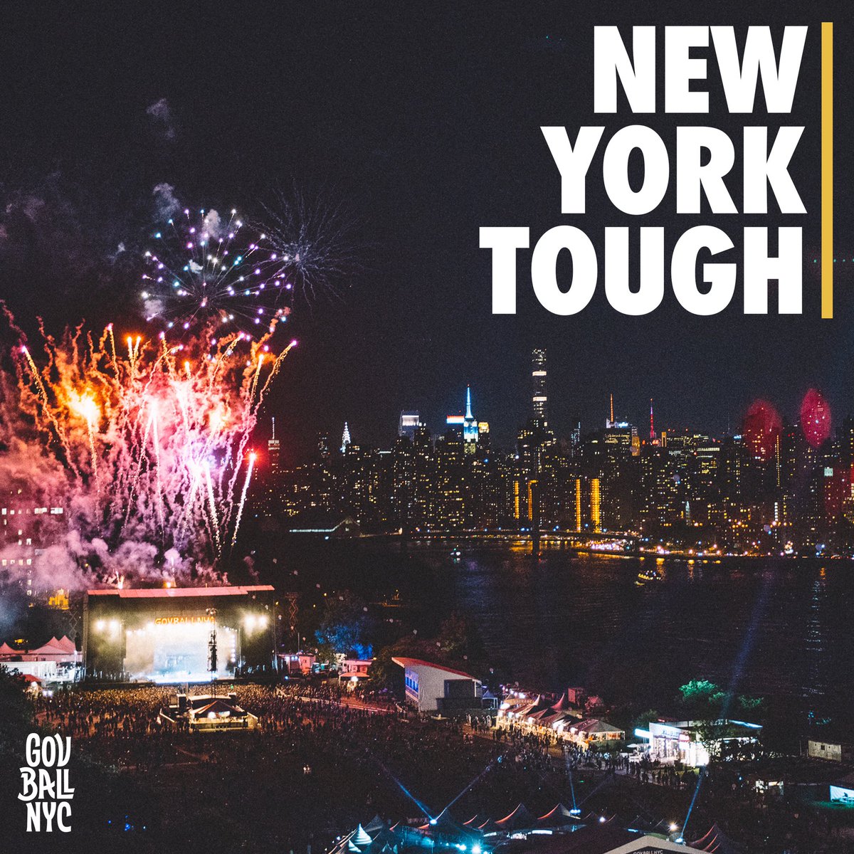 GovBallNYC's tweet image. We'll get through this together, New York. Stay home. Stay safe.❤️