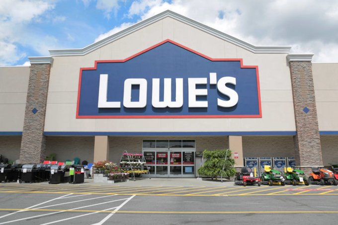 Lowes's tweet image. To show appreciation to our associates, all Lowe&apos;s stores and distribution centers in the United States and Canada will be closed on Easter Sunday, April 12. 

Learn more: low.es/2V7idyo