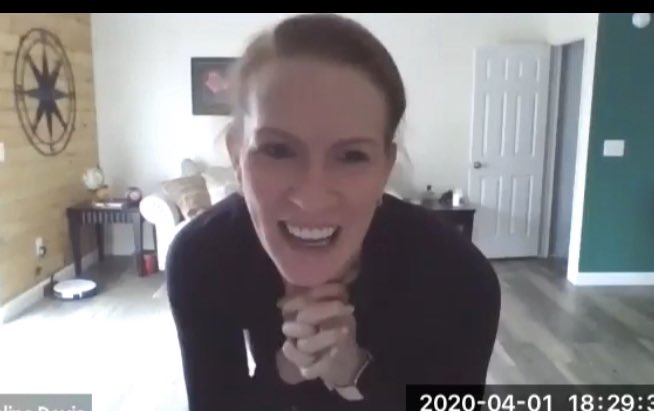 ASADC21236's tweet photo. Now THIS is the very happy face of our instructor, Miss Caroline, when she FINALLY got to see her dancers for class last week via Zoom (from her living room)! 😁😁When we say we miss you, we REALLY mean it!
#tilweseeyouagain #ASADC2020💜 #smilesarecontagious #spreadsmilesnotgerms https://t.co/xEQ0yBQRif