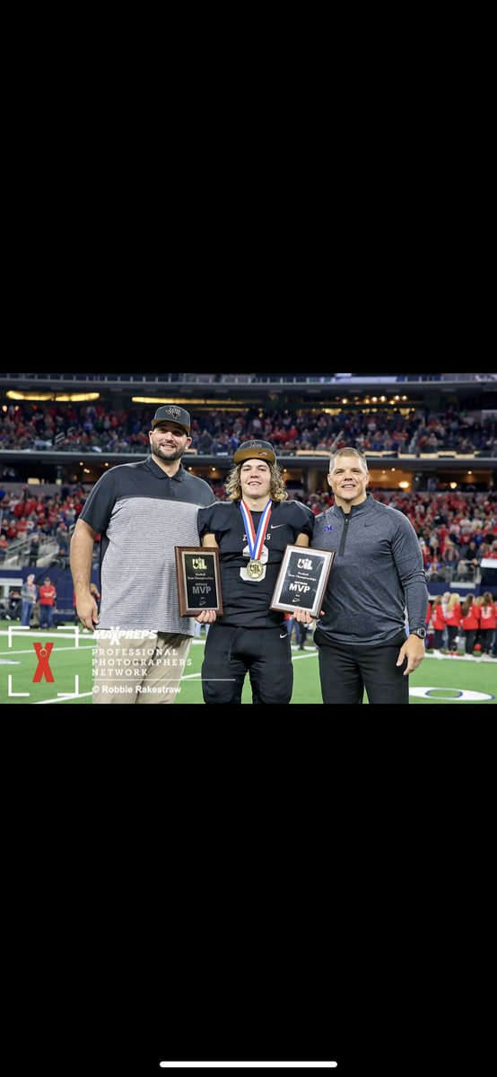 danejentsch's tweet photo. Offense 
-3349 Passing yards 
-1028 Rushing yards
-58 Total TDs 
https://t.co/X4Ri61I8n5
———————————
Defense 
-133 tkls
-8 PBU
-8 Int
https://t.co/rC3MA6c8nP
———————————
2x State Champions 
2x Double MVP https://t.co/trVorCbi44