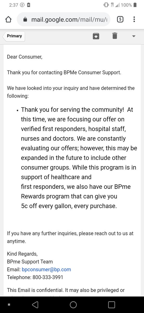 Keithsmithwa's tweet photo. I get that I'm not a nurse, doctor, EMS, or a soldier. But I have to travel and risk my health so that others can eat. Is it too much to ask that i be put in the same category? @britishpetro @UFCW21 @arco #COVID19 https://t.co/Fh9NOox6R0