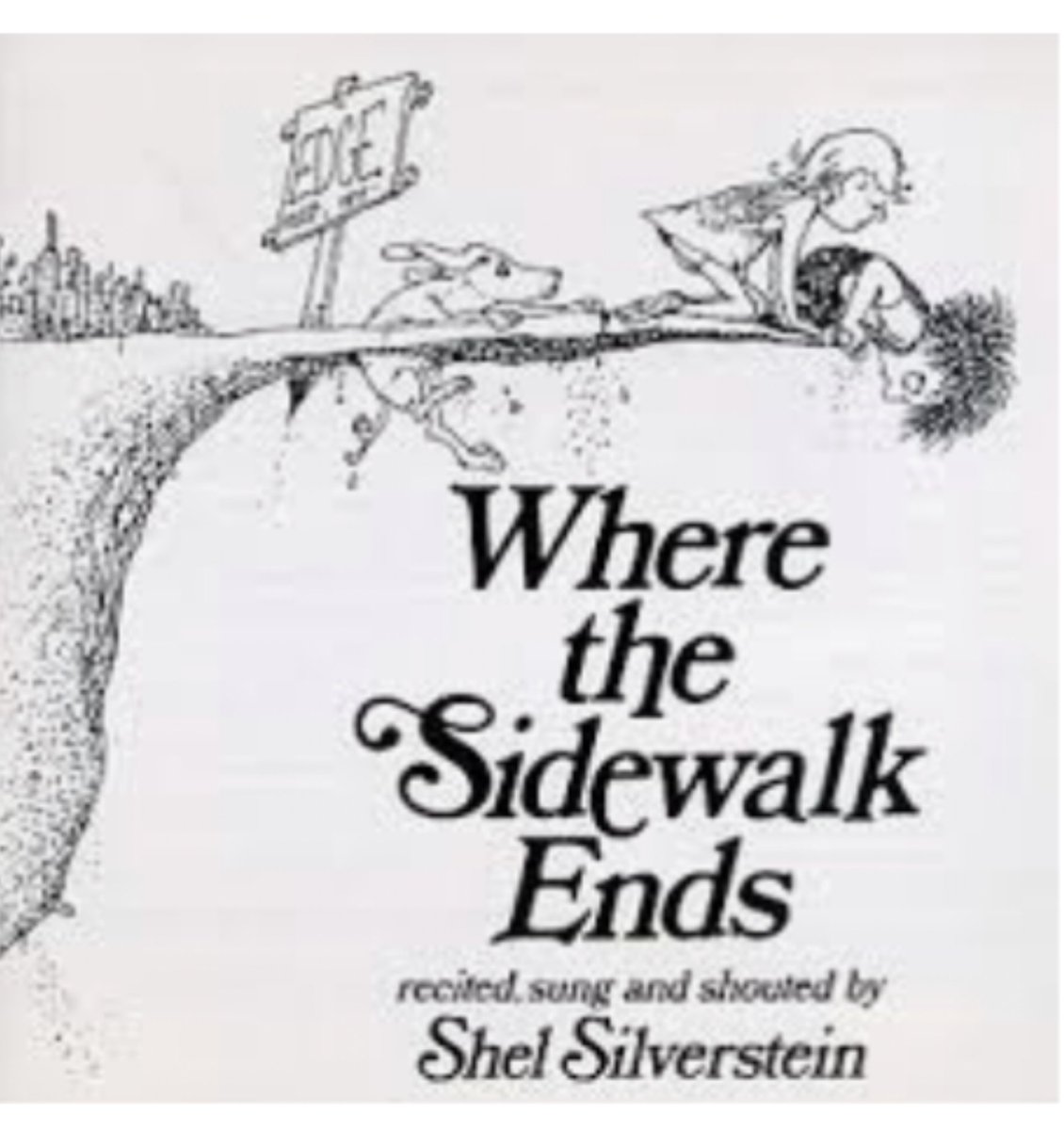 My favorite pastime is to snuggle up with a good book. What's is your favorite children's book? I loved Where the Side Walk Ends...