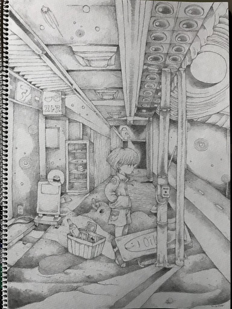 はっと Hiroko Shimada On Twitter 3月の絵まとめ 先月は依頼絵や展示準備 デカ絵 製作で忙しなかったため枚数は少なめです それでも Theわたしという感じの郷土幻想画 鉛筆とデジタルで はっと絵2020