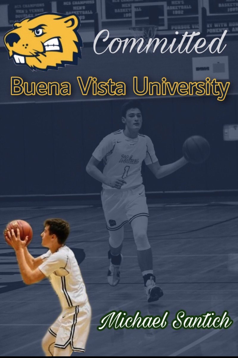 BasketballSrv's tweet photo. Let’s go ahead and honor another senior! @msantich will be headed this fall to @BuenaVistaUniv to continue his basketball career. A knockdown shooter and amazing teammate. We will miss him at SRV but look forward to watching his success in college. Congratulations to Michael!! https://t.co/mGaA2bR4XX