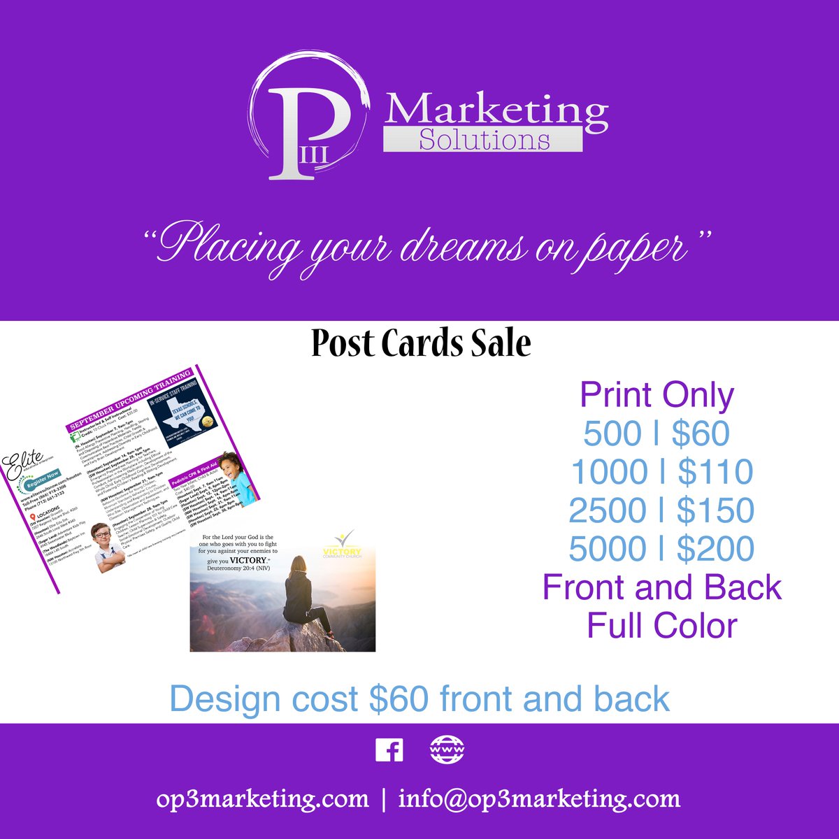 OP3Marketing's tweet photo. #PlacingYourDreamsOnPaper 
https://t.co/agoluvlyR5
info@op3marketing.com https://t.co/mNeRT9tk2X