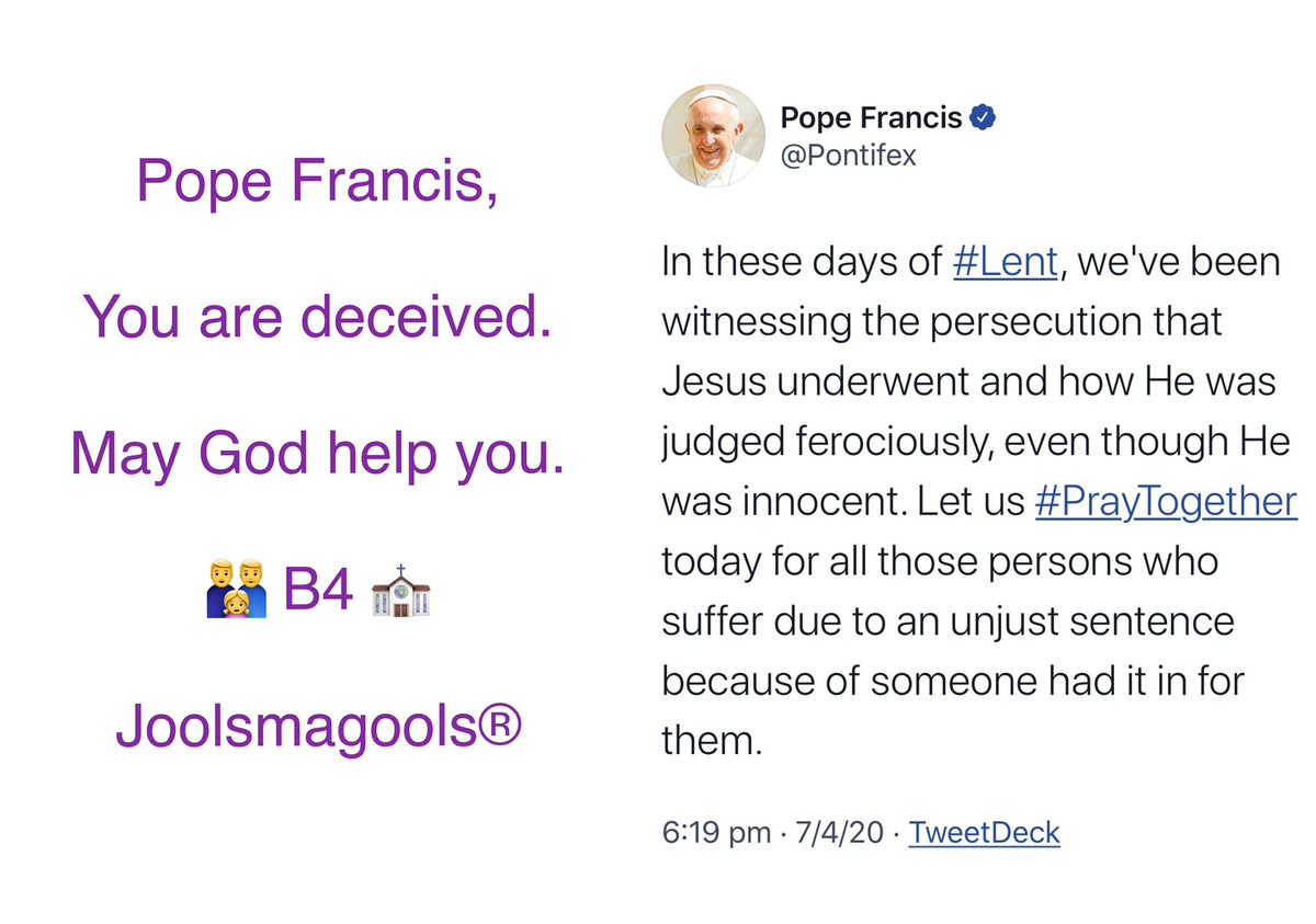 joolsmagools's tweet photo. .@LANACION 
.@bettapique 
.@FatherBob 
.@hootsuite 
.@s_deery 
.@theheraldsun 

#GeorgePell

#PopeFrancis
#PontificalSecret

#ChristianPorter
#AttorneyGeneral

#RCIIRTCSA
#ReleaseFiles
#Transparency

https://t.co/josnvWPEhF

👨‍👨‍👧 B4 ⛪️ Joolsmagools® https://t.co/mtWXzLSXXC