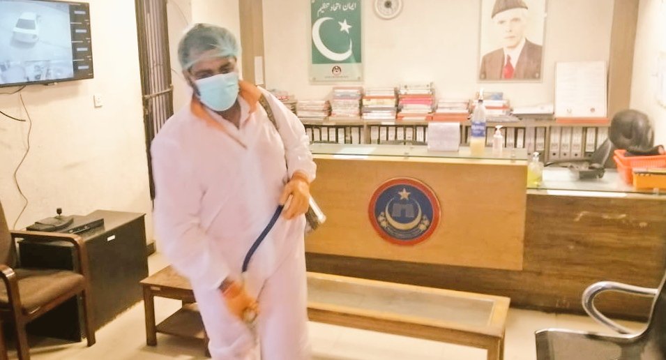 wsspofficial's tweet photo. Govt. Offices performing essential services, Public Places, Mosques, Streets, Roads are our priority to keep it disinfected & #CleanHealthier.
#StayAtHome #StayHomeSaveLives #supermoon https://t.co/s5excL3K4e