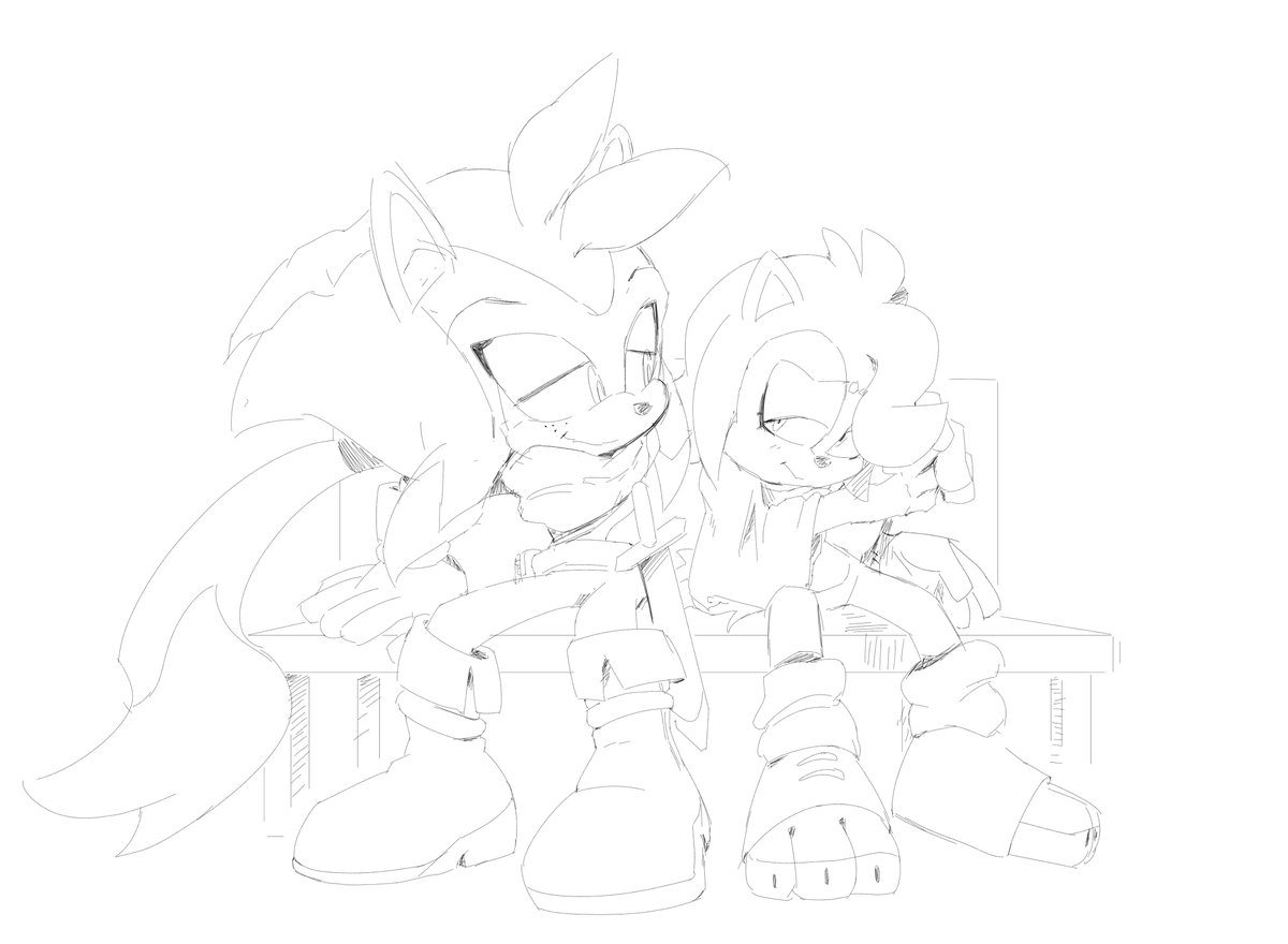 More commission dump!! 

For @CupidSonic and @TopaztheTiger 