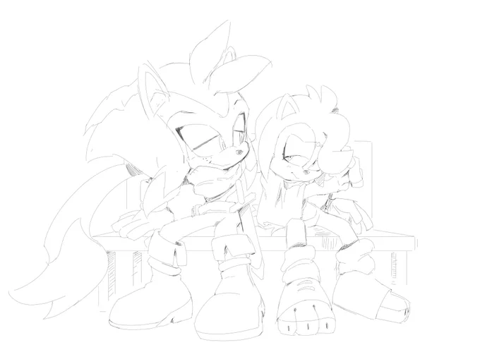 More commission dump!! 

For @CupidSonic and @TopaztheTiger 
