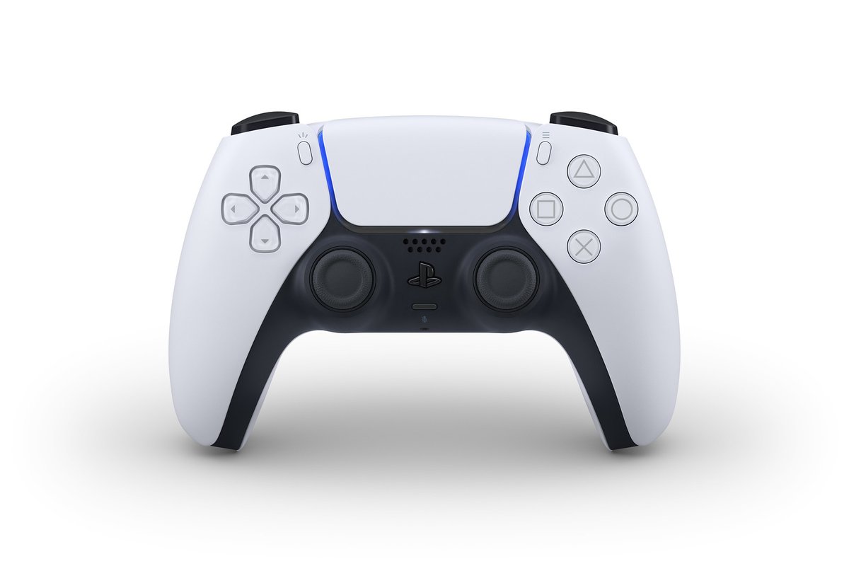 PlayStation_BR's tweet photo. Uma primeira olhada no DualSense, o novo controle sem fio do PlayStation 5

Mais detalhes e imagens: https://t.co/RJ79Zja5lk https://t.co/VSuCQuCbmv