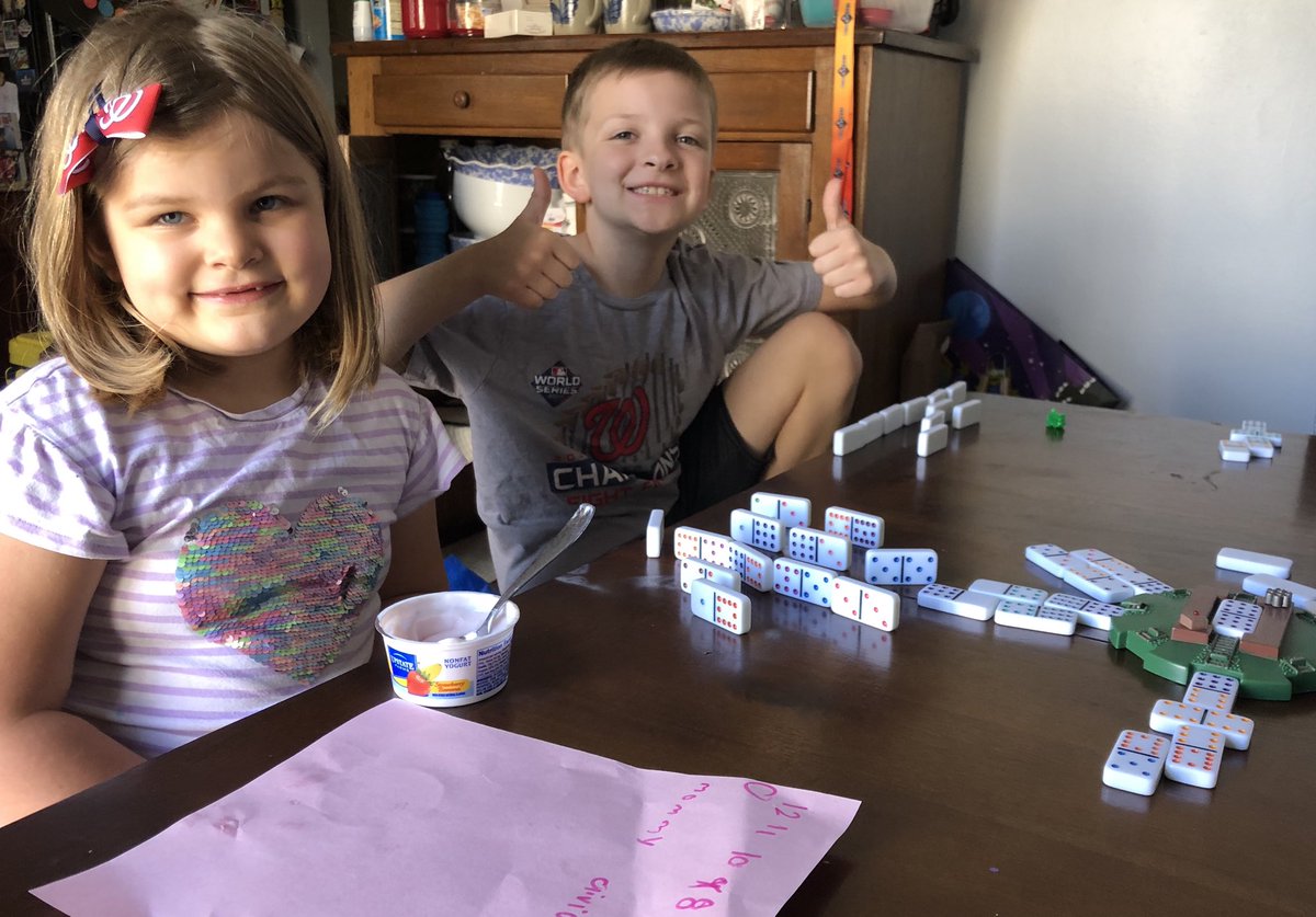 boyerjl26's tweet photo. Our favorite family game is Mexican Train. #springbreak2020 #playgames ⁦@liberty_kkrauss⁩ ⁦@LIB_MsCarlin⁩ ⁦@LCPSLiberty⁩ https://t.co/8Wxaf8QiUg