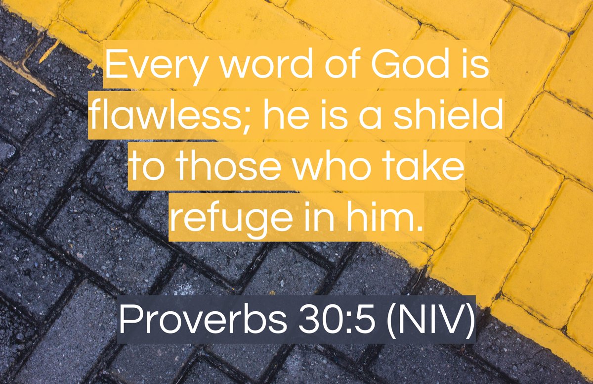 ATDMinistry's tweet image. Every word of God is pure; He is a shield to those who #takerefugeinHim. #godismyrock