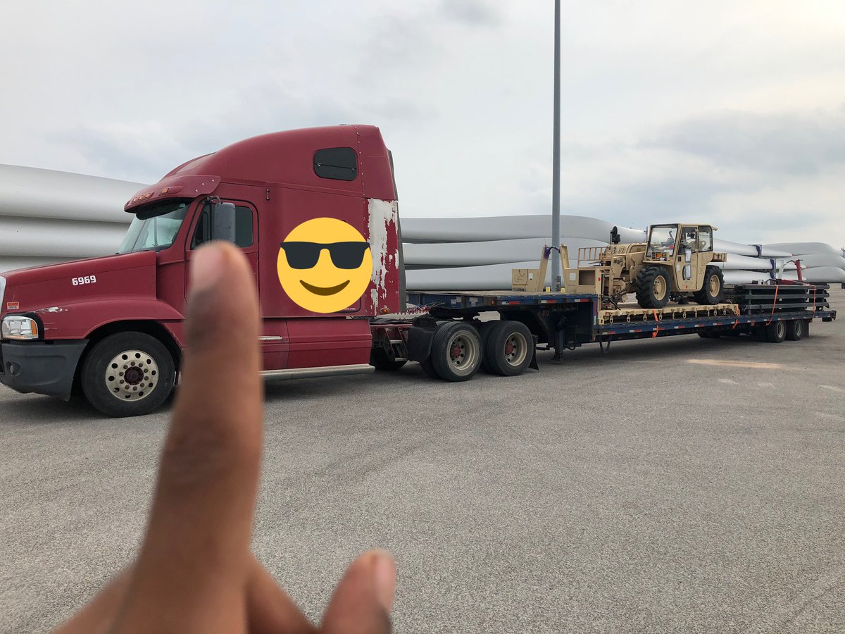 Corona got stuff crazy out here lol tell me how I end up with a Stepdeck load😫 I’ve never even done flatbed freight 😂 but I’m proud of myself