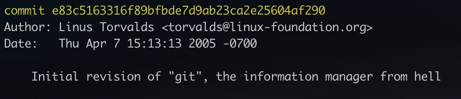 On this day, 15 years ago, git, “the information manager from hell” was unleashed 👹 #git #opensource #sourcecode #linustorvalds