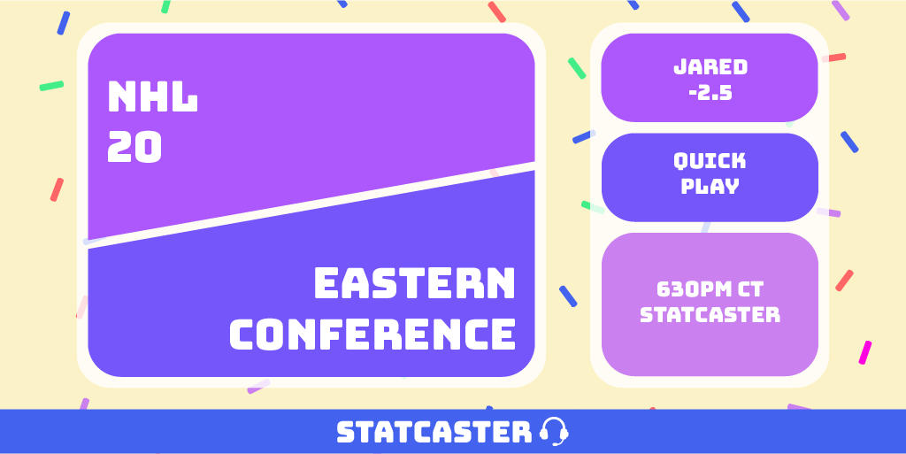 statcaster_app's tweet photo. ON NEXT: @NYIslanders at @FlaPanthers  

Last week's Stanley Cup match-up was so popular that we knew we had to bring you some more NHL games 🏒

⌚️: 6:30 pm CT⁠
⁠🖥️: https://t.co/Cerv7SSIX4⁠
⁠⁠⁠
#NHL #NHLSim #Twitch #FlaPanthers #Isles #NHL20 https://t.co/HAJlVxIUA1