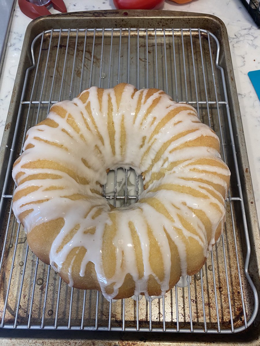 Calling all Baking and Pastry Students! Join me tomorrow for our 2nd Zoom and Bake! This lemon cake is amazing! #eLearning #eBaking