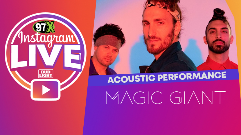 Tomorrow we have a virtual green room hang with <a href="/magicgiant/">MAGIC GIANT</a> Grab a <a href="/budlight/">Bud Light</a> and jump on #InstagramLive at 5:20p! 🍻

Drop questions below! (Follow on IG <a href="/97xonair/">97X</a>)
#sponsor #oneteam