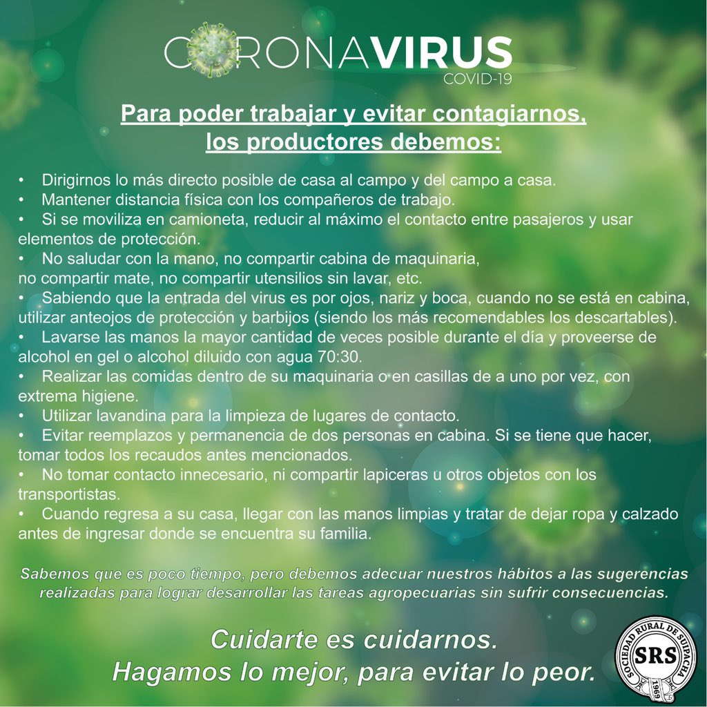 Hagamos lo mejor, para evitar lo peor.