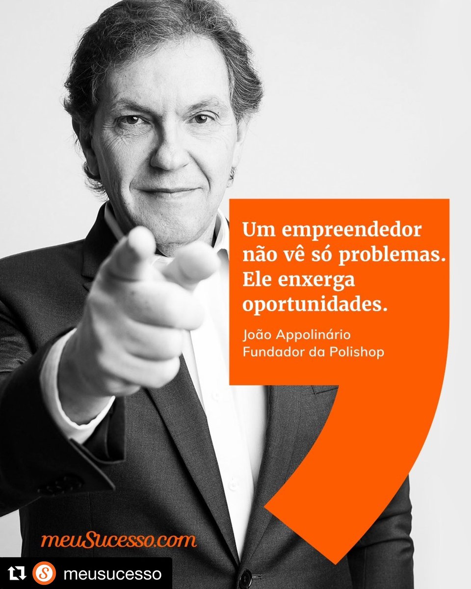 Qual foi a última oportunidade que você enxergou para seu negócio/carreira?
<a href="/polishop/">POLISHOP</a> <a href="/BeEmotion/">Mega Studio Be Emotion</a> ⠀
#meusucesso #empreender #inovar #acreditar #vendas