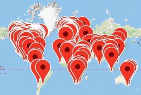 cathyhc's tweet photo. 2 Days! @CASEatDuke decided to release our #casesmartimpact professional investment readiness online toolkit for free thru 4/8 due to #covid19. And these were our visitors in the first 5 days! Sign up by Wed to raise the capital you need with disc code COVID19. #impinv #socent https://t.co/FCK9kMk9bc