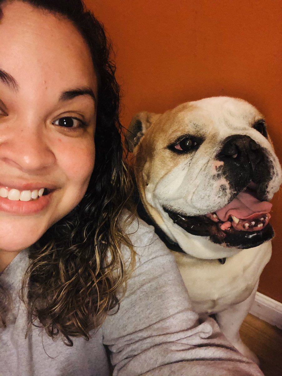MightyThor617's tweet photo. Yesterday was being your pet to school for virtual spirit week &amp; I refused to be cooperative. Today is Chalk the Walk &amp; mom didn’t even want a pic of this beef cake and I even posed for her! #IDoWhatIWant #MightyThor #BulldogThor #DamnImHandsome https://t.co/S3Q3JTqqLp