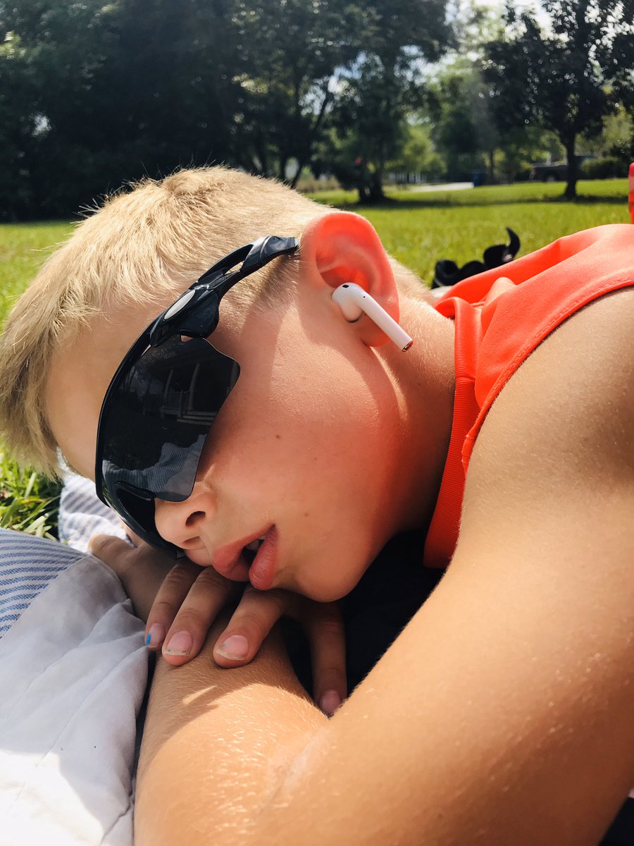ebennett16's tweet photo. 6 going on 16.... you know just catching rays with his oakleys, cut off shirt and air pods. #springbreak20 #bennettboys20 https://t.co/k2G2AfOWtv