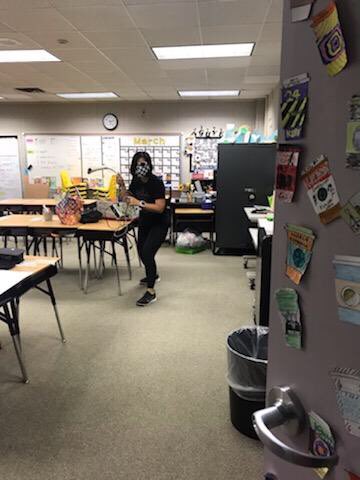 MrsNguyenWin's tweet photo. Look! Ninjas! No.....it’s just fifth grade teachers @APE_Sailors! Can’t be with them, can’t be without them. https://t.co/P9QUnC1bJi