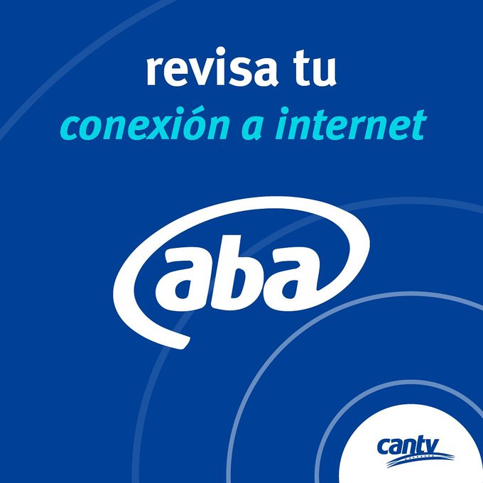 Cómo solicitar el internet ABA de Cantv por primera vez - News Directory 3