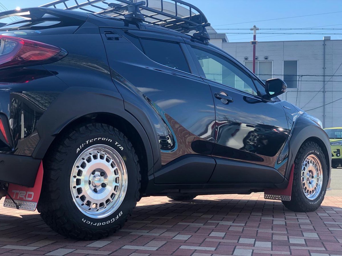 frontline_emc's tweet photo. Frontline
FLD03 16inch
×
TOYOTA C-HR
静岡トヨタ浜松和田店
DemoCar
Special Thanks!!
#frontlinewheels
#frontline
#fld03
#chr
#toyotachr
#bfgoodrich https://t.co/9NtM40MckH