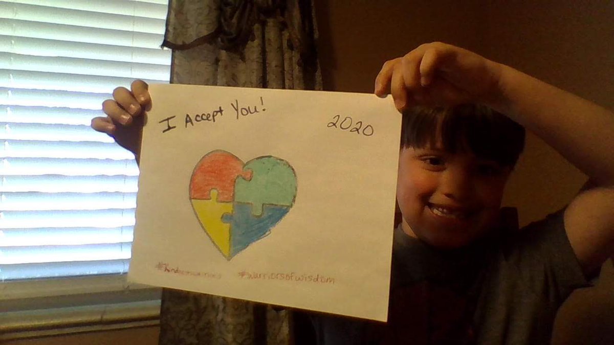 Students are starting to submit their projects for Autism Awareness Week! <a href="/WilmoreDavis/">WilmoreDavis</a> <a href="/JanaceFischer/">Janace Fischer</a> #autismawarenessday #kindnesswarriors
