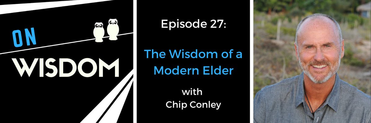 onwisdompodcast's tweet photo. OW Ep27 - The Wisdom of a Modern Elder ( with @ChipConley ) #wisdomscience
https://t.co/ofarj6D1Ra https://t.co/u67FCxeGig