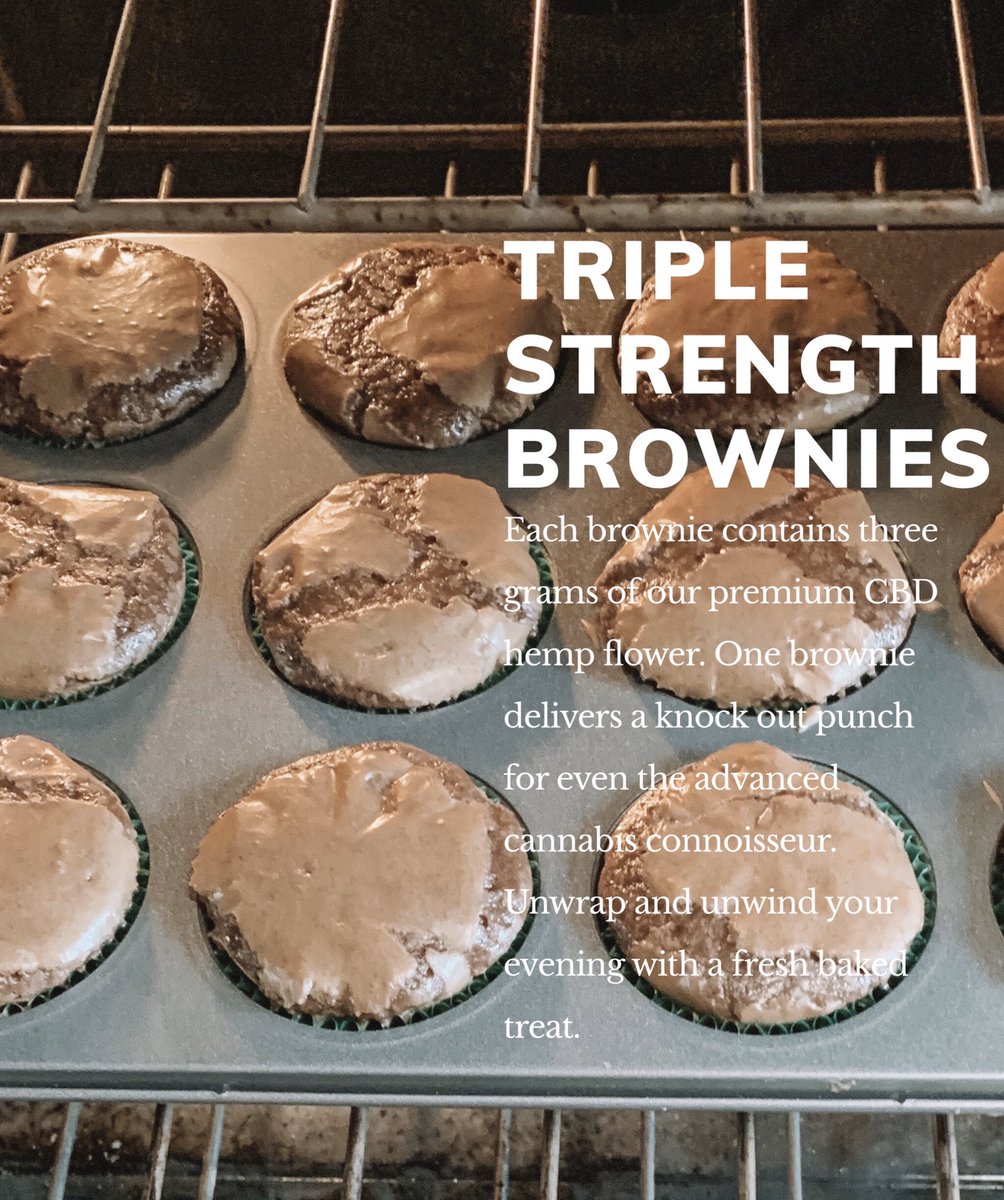 greenfirefields's tweet photo. Unwrap and unwind with the Triple Strength Brownie #greenfirefields #420daily https://t.co/7valldZJdT