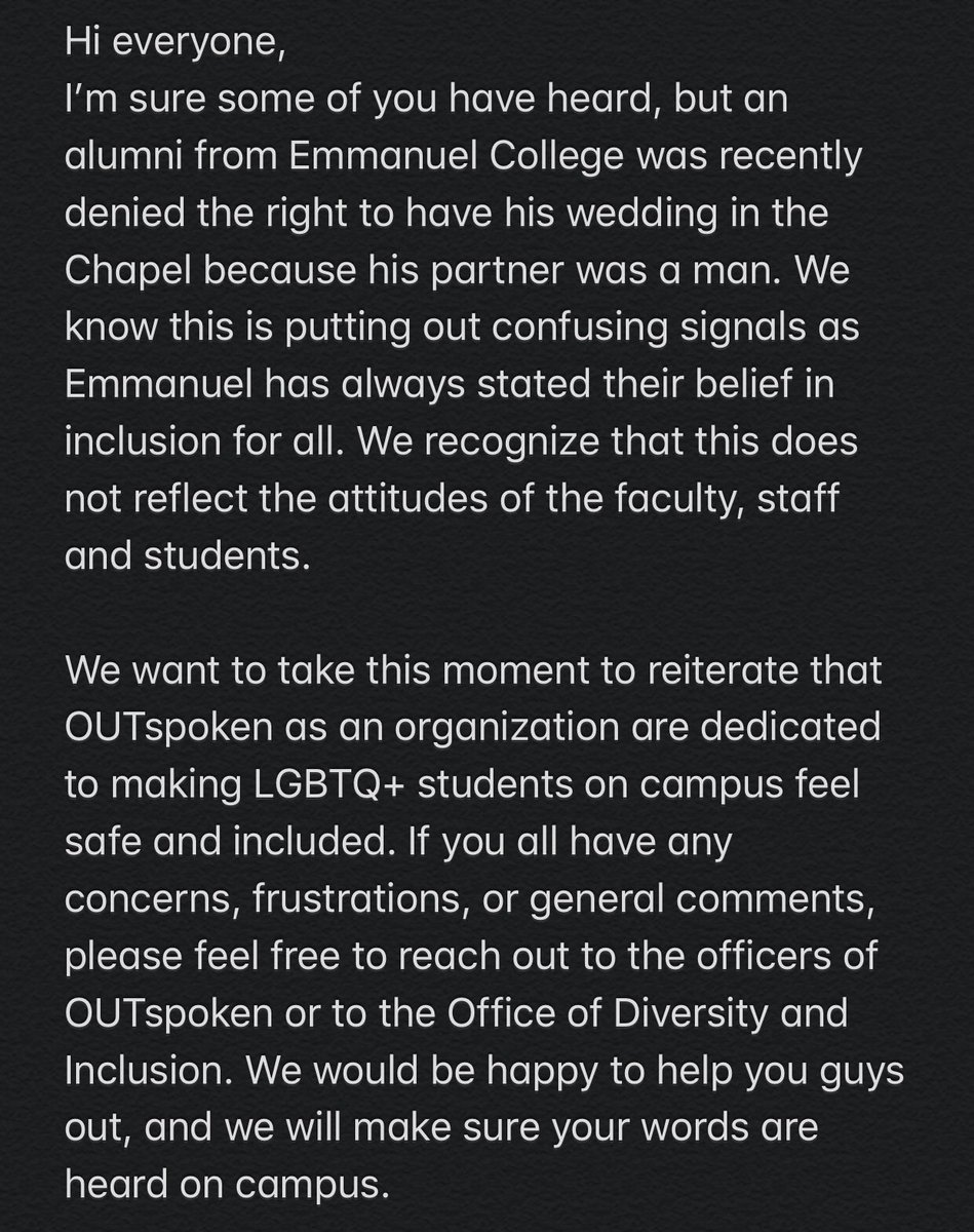EC OUTspoken (ECOS) (@ecoutspoken_) on Twitter photo 