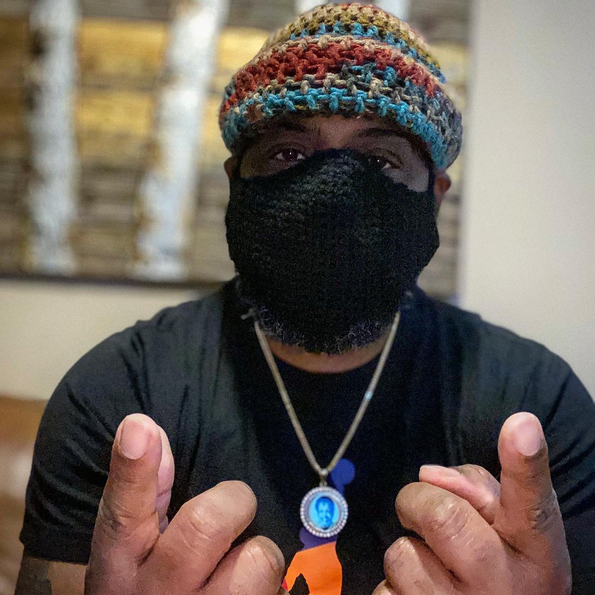 AnointedMove's tweet image. IF I HAVE TO BE MASKED UP,ITS GOING TO BE FASHIONABLE!!! @onestring_creations on instagram