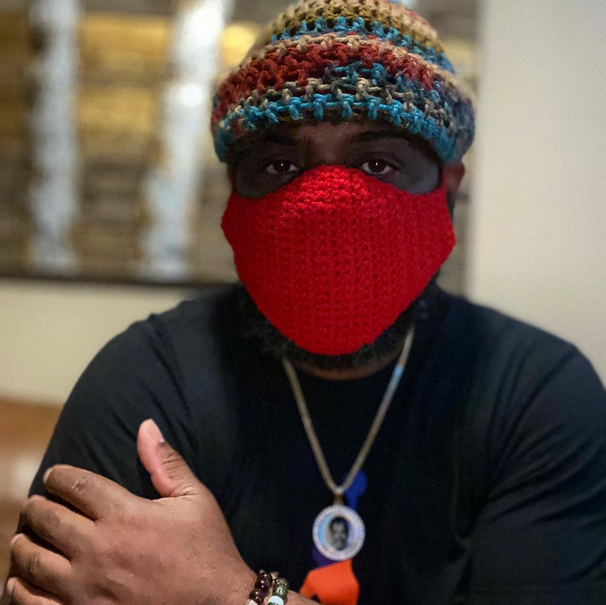 AnointedMove's tweet image. IF I HAVE TO BE MASKED UP,ITS GOING TO BE FASHIONABLE!!! @onestring_creations on instagram