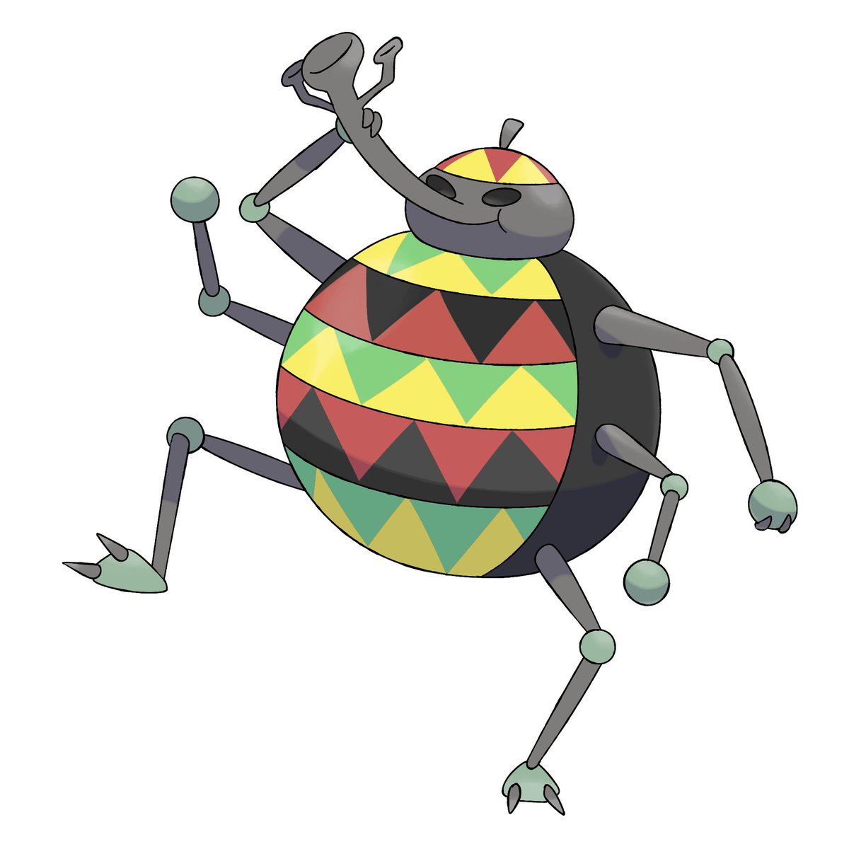 Lockstin's tweet image. Not only is the Normal/Bug type Buggaesack a talented musician that attacks with its sound. But it can also take QUITE a lot of hits! All that grain it ate has left it with a squishy belly that absorbs damage!

20 years ago, its music was hitting the top of the charts regularly!