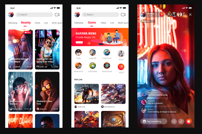 Adobe Xd Twitterissa Use Qiliang S Video Community Ui Kit To Create A Mobile Video App With 40 Screens Fully Organized Layers And Easy Customization How Would You Build Your Own Streaming App