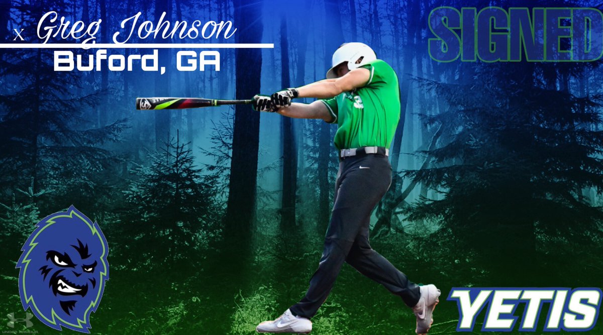 CCCYetis_BSBL's tweet photo. 🚨Welcome to Yeti Nation🚨
We have signed Greg Johnson @Lilmoney74Greg 🖊 📝, from Buford (GA).
@Bwolvesbaseball
#CCCYetiBaseball #ClevelandCC #2021Vision #JucoRoute https://t.co/d2C9U2UcKD