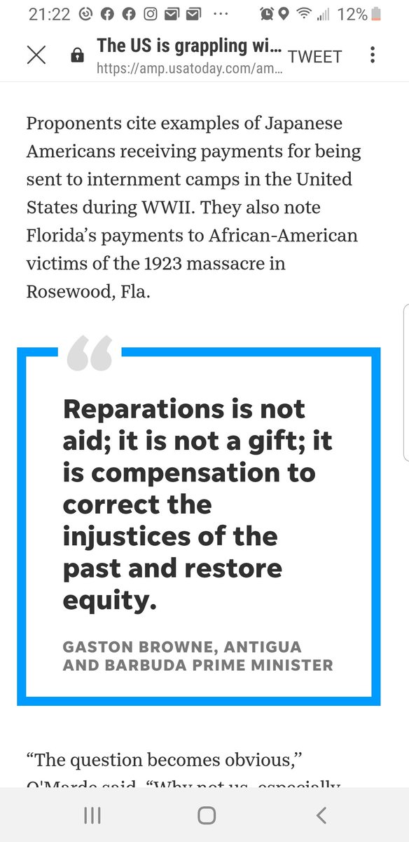 BLKamericanMADE's tweet photo. @jemelehill Only. ONE. SPECIFIC. Solution.
#ReparationsTime #Reparations2020 #ReparationsMatter #Trillions4ADOS
#LineageWealthGap
@NAACP @NABJ @NNPA_BlackPress @BlackNewsC @TheRevAl @RevDrBarber @RevJJackson @MadisonSiriusXM @TiffanyDCross @sunny @Yamiche STUDY @SandyDarity @BreakingBrown https://t.co/xFDyPAIJdE